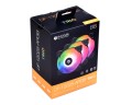 Вентилятор для корпуса ID-COOLING DF-12025-ARGB TRIO PWM ARGB