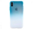 Чехол-накладка Devia Amber case для Apple iPhone X/Xs силиконовый (Blue)