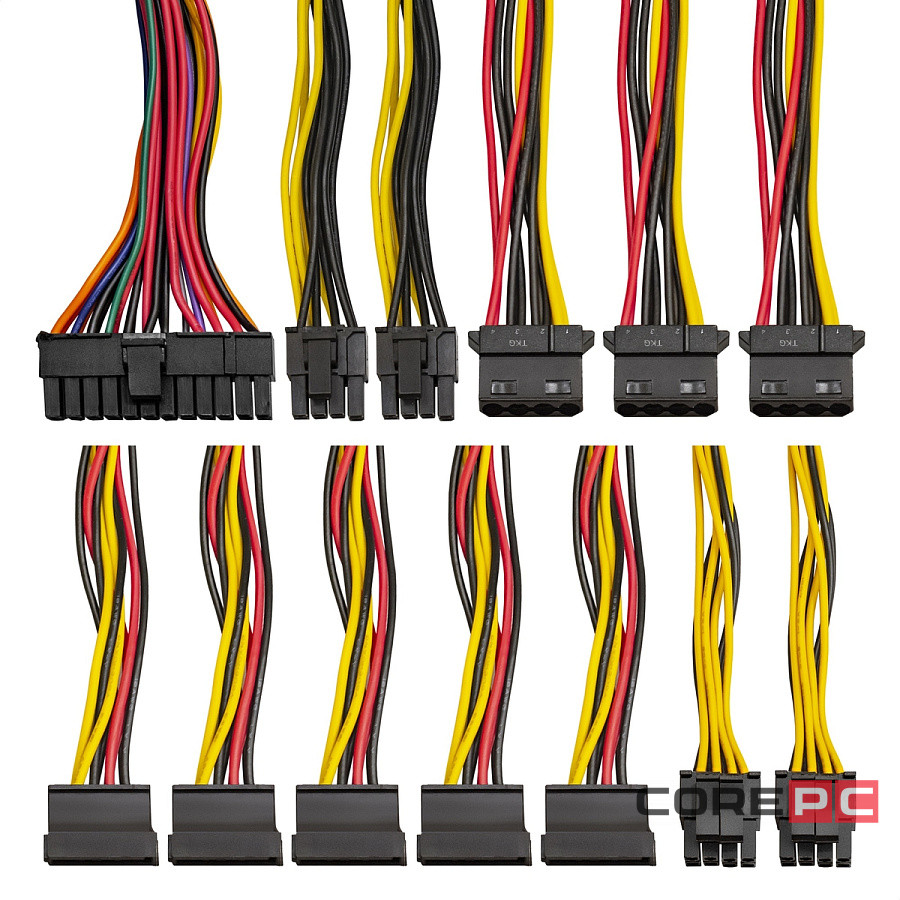 Блок питания ExeGate 600W Black (EX221639RUS)