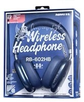 Стереонаушники Bluetooth полноразмерные Remax RB-602HB BT5.4/800mAh синие