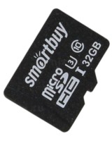 micro SDHC карта памяти Smartbuy 32GB Class 10 PRO UHS-I(U3) R/W:90/80 MB/s (с адаптером SD)