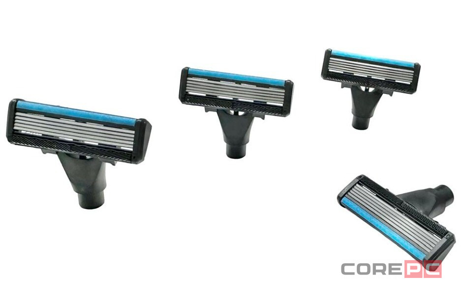 Сменные кассеты-лезвия для бритв серии Lemon Razor 5+1