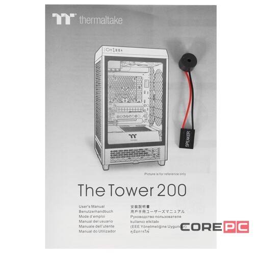 Компьютерный корпус Thermaltake The Tower 200 TG Black (CA-1X9-00S1WN-00)