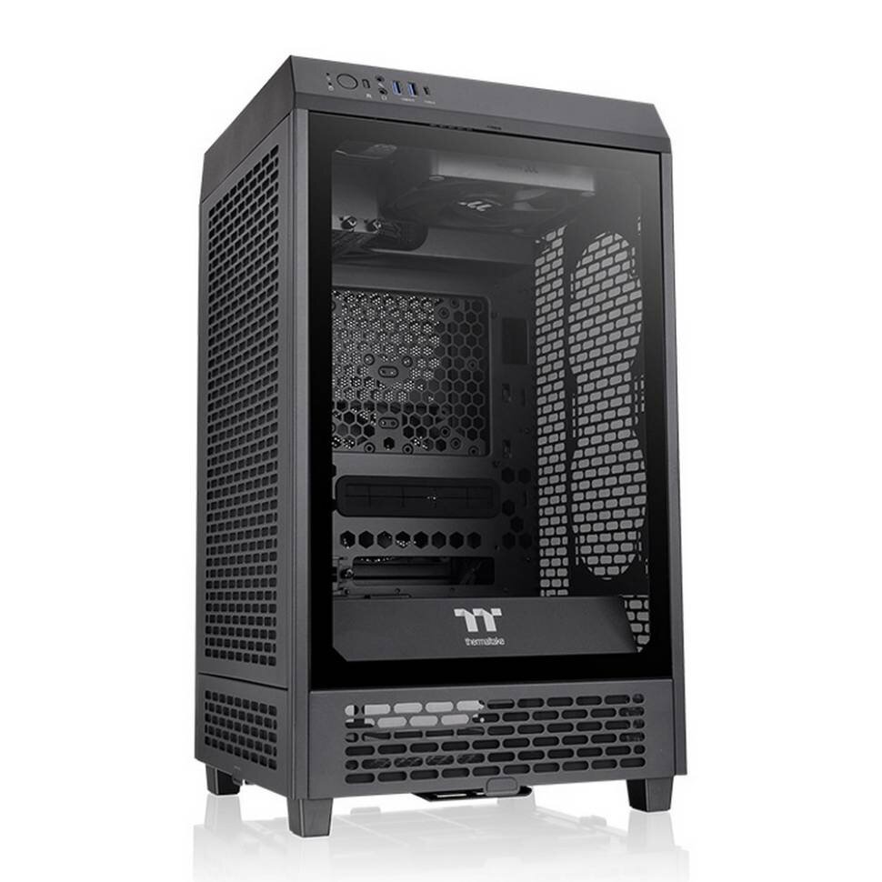 Компьютерный корпус Thermaltake The Tower 200 TG Black (CA-1X9-00S1WN-00)