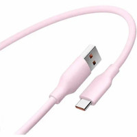 Usb Кабель-зарядка Xiaomi USB на Type-C 6A 2м BHR9279CN розовый