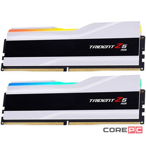 Оперативная память 32 Gb 6400 MHz G.Skill TRIDENT Z5 RGB White (F5-6400J3039G16GX2-TZ5RW)