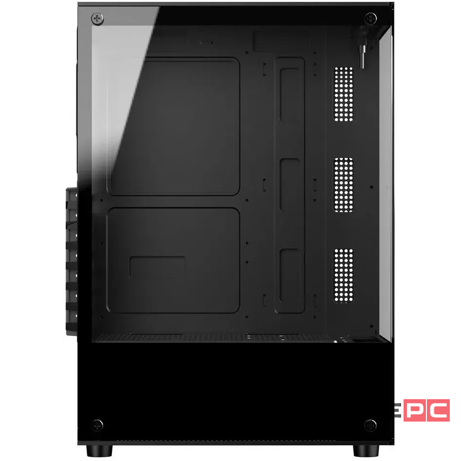 Компьютерный корпус ALSEYE Spider-B (5 fans ARGB) TG Black