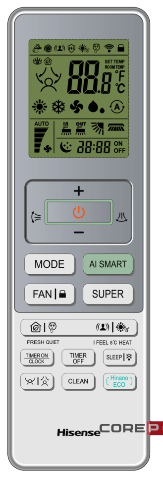 Внутренние блоки настенного типа серии VISION PRO FREE Match DC Inverter AS-10UW4RXVQH00AG