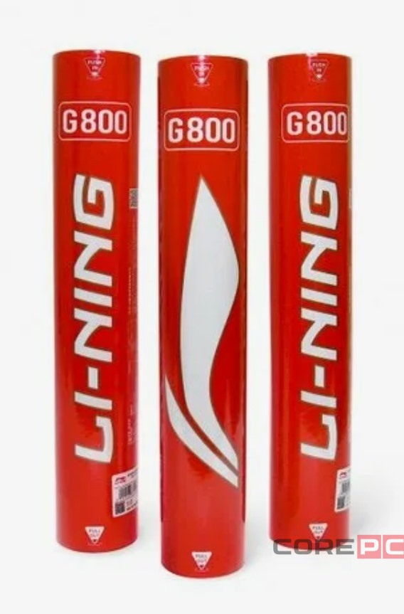Воланы для бадминтона перьевые Li-Ning G800