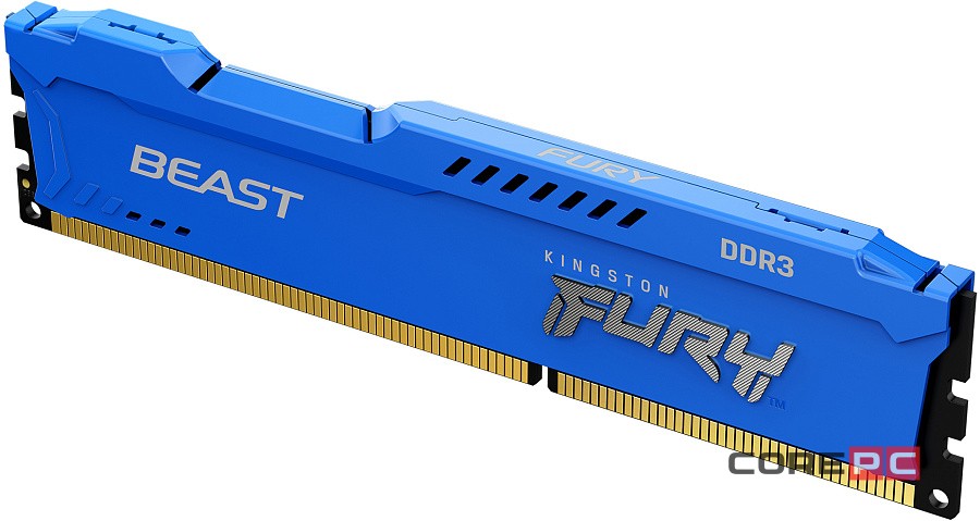 Оперативная память 8 Gb 1600 MHz Kingston FURY Beast PnP Blue (KF316C10B/8)