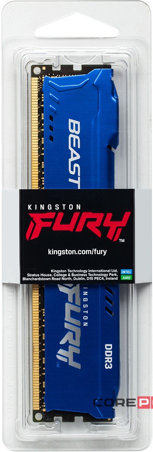 Оперативная память 8 Gb 1600 MHz Kingston FURY Beast PnP Blue (KF316C10B/8)