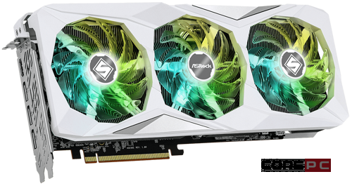 Видеокарта ASRock (RX7900GRE SL 16GO) Radeon RX 7900 GRE 16GB STEEL LEGEND OC
