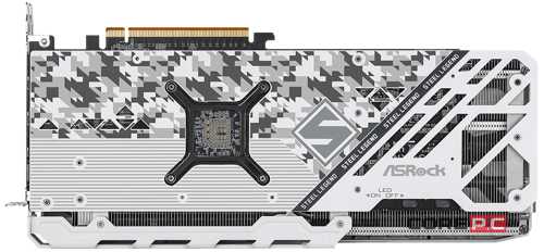 Видеокарта ASRock (RX7900GRE SL 16GO) Radeon RX 7900 GRE 16GB STEEL LEGEND OC
