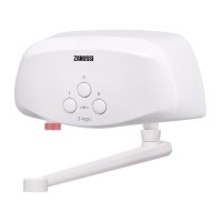 Водонагреватель проточный Zanussi 3-logic 3,5 T (кран)