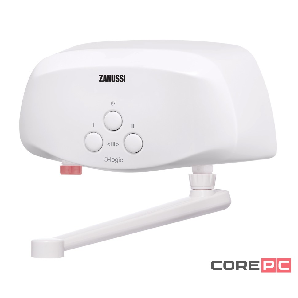 Водонагреватель проточный Zanussi 3-logic 3,5 T (кран)