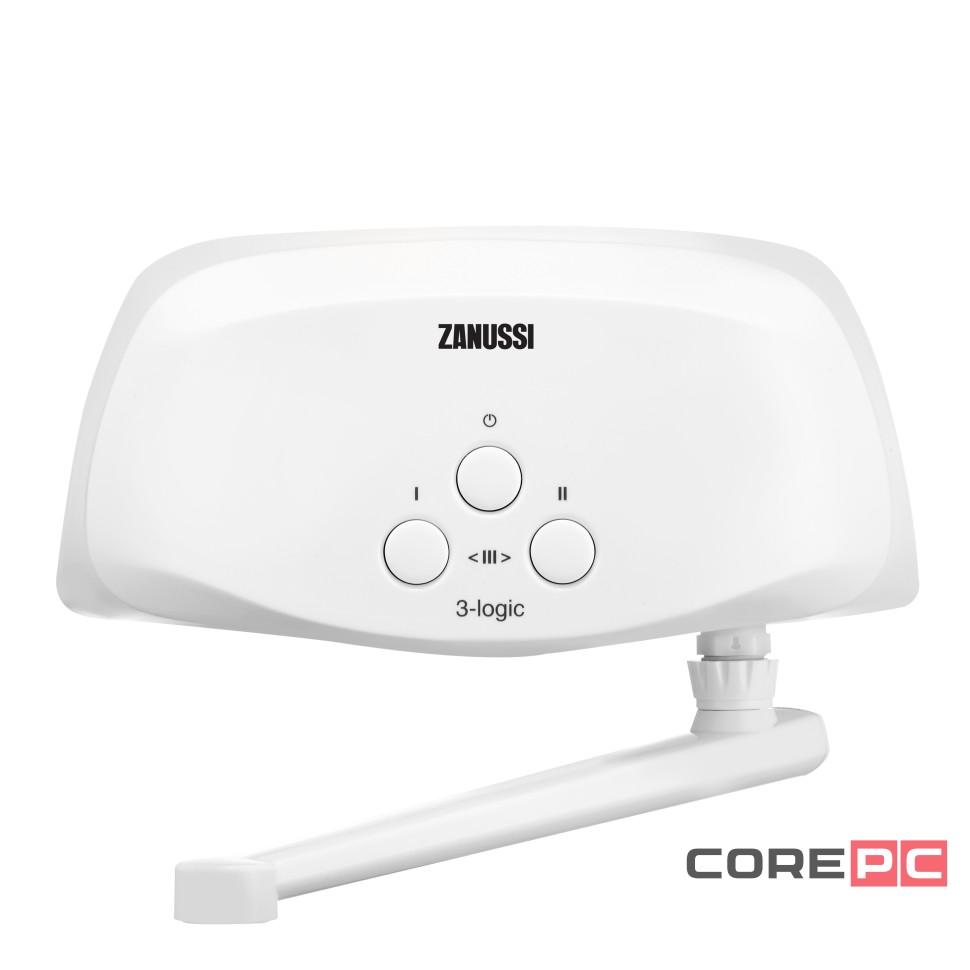 Водонагреватель проточный Zanussi 3-logic 3,5 T (кран)