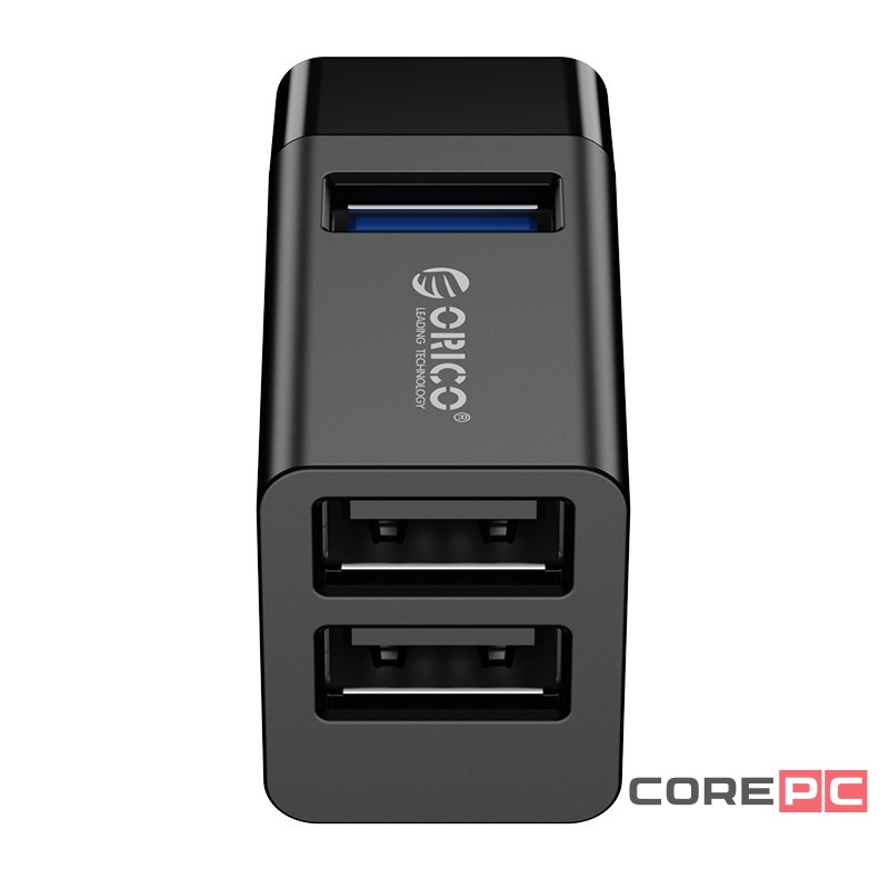 USB-хаб Orico MINI-U32 2xUSB2.0/1xUSB3.0 черный