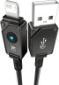 Usb Кабель-зарядка Lightning Baseus Unbreakable 1м (P10355802111-00) 2.4A черный