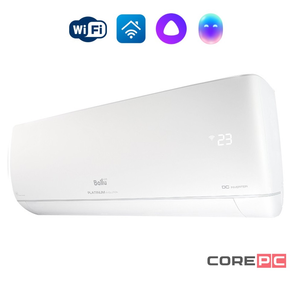 Сплит-система инверторного типа Ballu Platinum Evolution DC BSUI-09HN8_22Y комплект