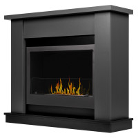 Биокамин Firelight BFP/P-1015 XS+Canto Long графит, черный