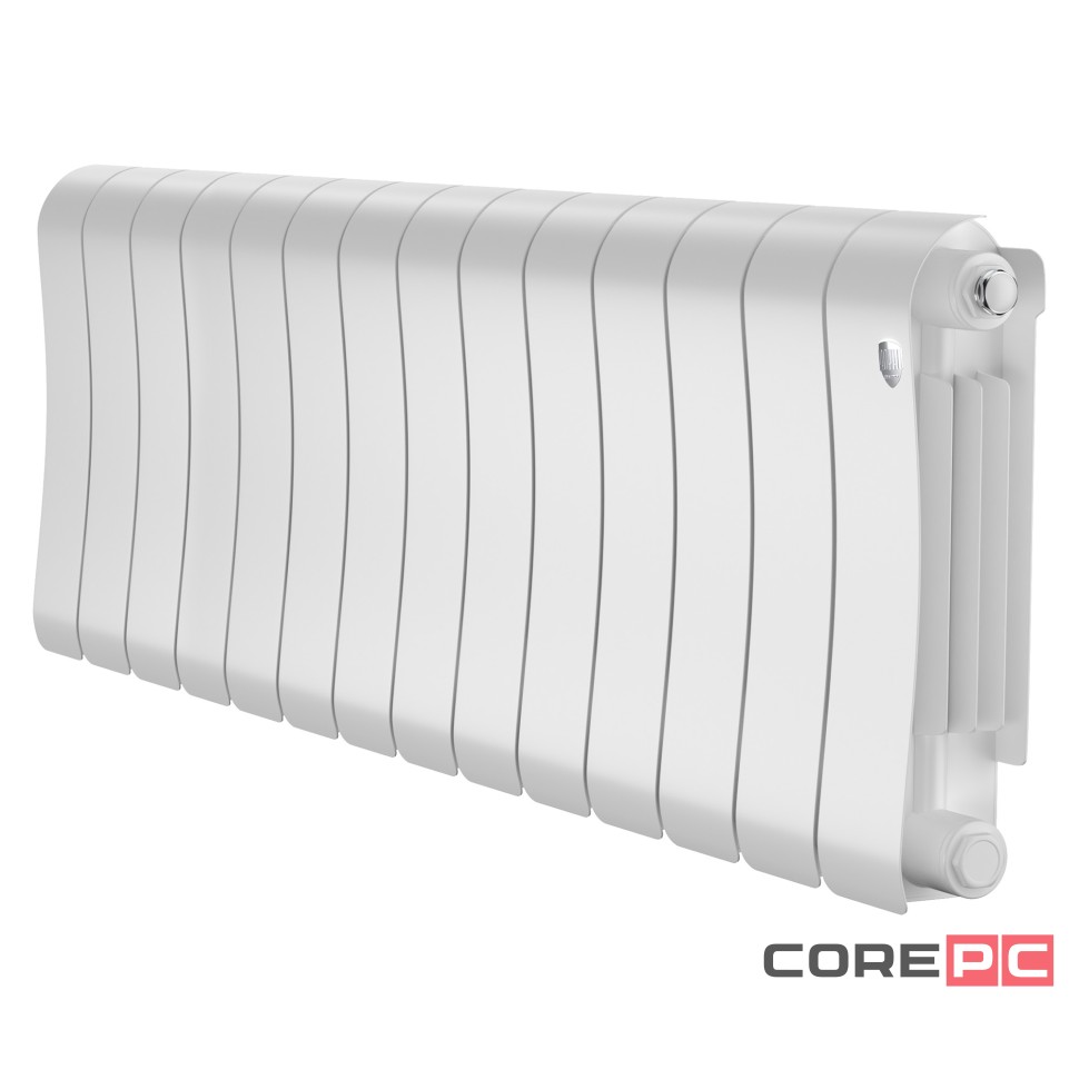 Радиатор биметаллический Royal Thermo Infinity 300 Bianco Traffico - 14 секц.