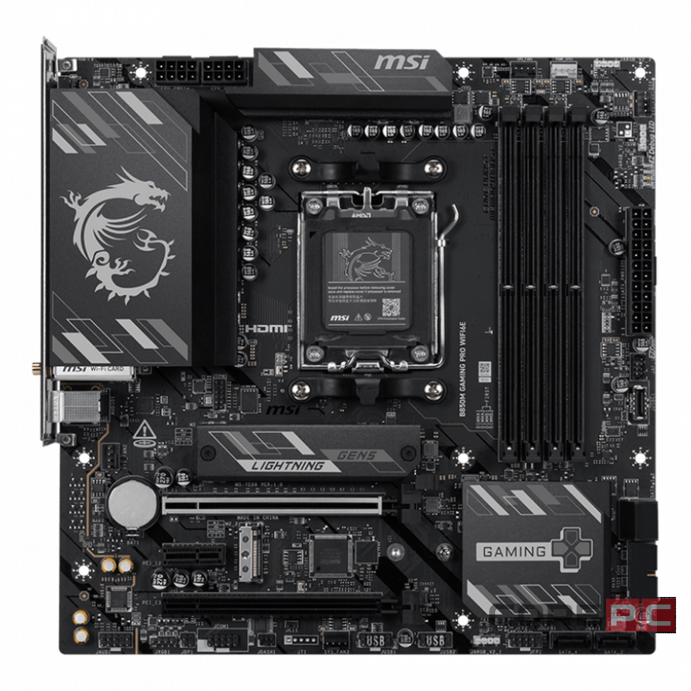 Материнская плата MSI B850M GAMING PRO WIFI6E