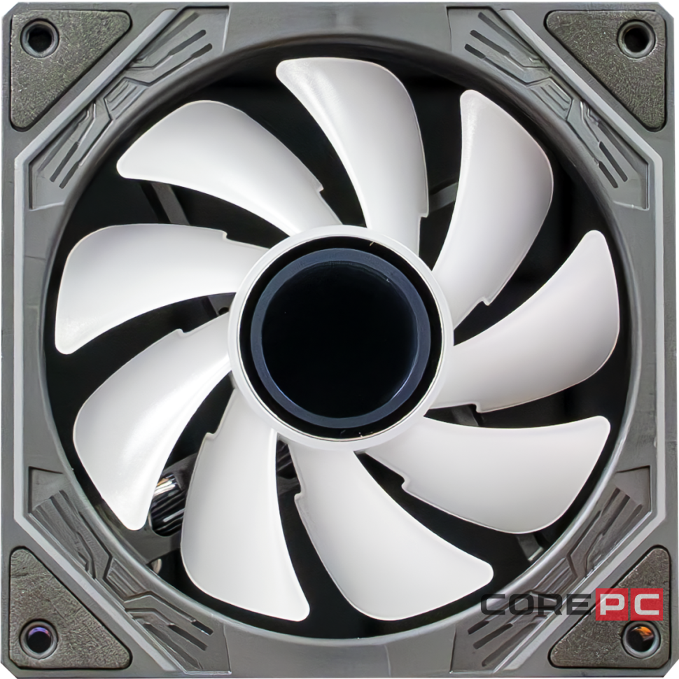 Вентилятор для корпуса Helly 4-PRO 120 мм Mirror ARGB Black