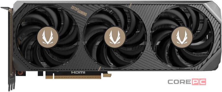 Видеокарта ZOTAC (ZT-B50800D2-10P) GeForce RTX 5080 16GB SOLID CORE