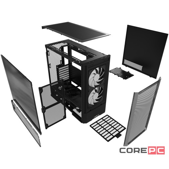 Компьютерный корпус Lian Li Lancool 207 ARGB Black (G99.LAN207RX.10RS)