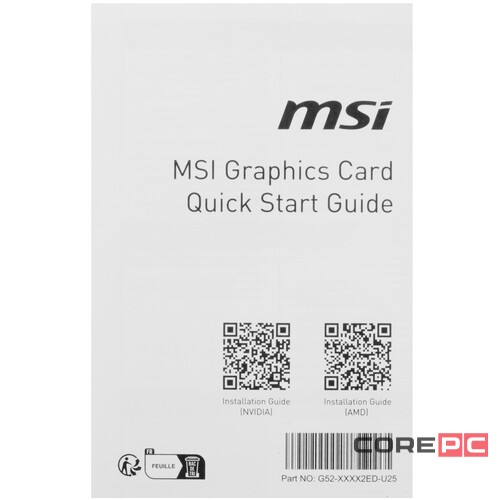 Видеокарта MSI (RTX 3050 VENTUS 2X E 6G OC) GeForce RTX 3050 6GB VENTUS 2X E OC