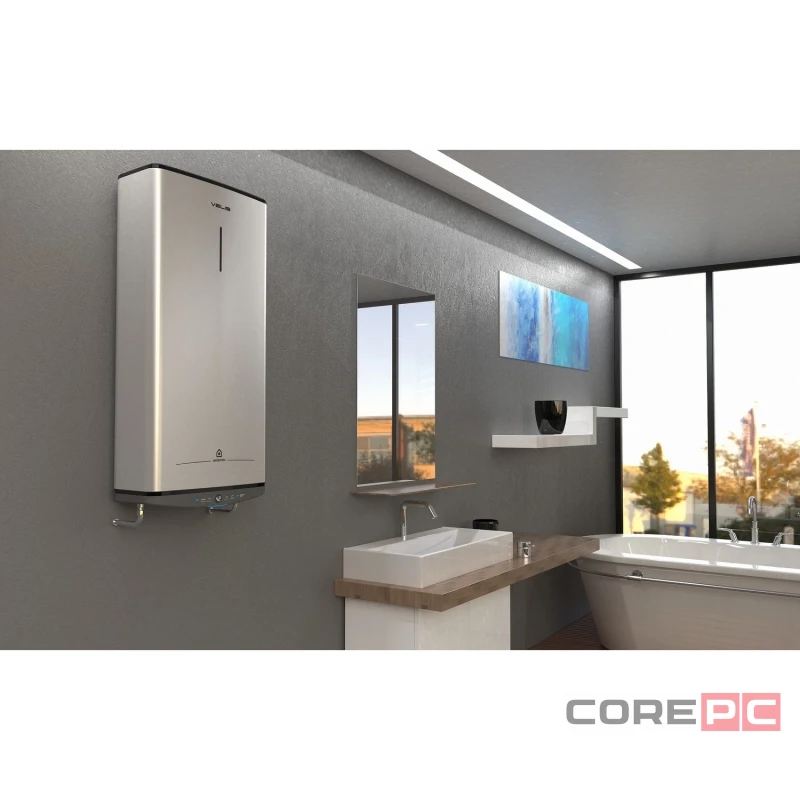 Водонагреватель накопительный ABSE VLS PRO INOX PW 100 ARISTON (нерж бак, плоский)