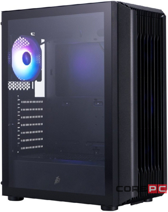 Компьютерный корпус 1STPLAYER BULLET HUNTER H6 ARGB Black (H6-BK-4F7)