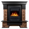 Портал Firelight Forte Wood Classic камень темный, шпон венге