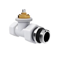 Набор термостатический прямой Royal Thermo Design 1/2quot;М30х1,5 (Белый)