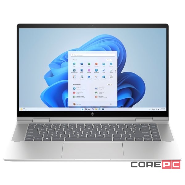 Ноутбук HP Envy x360 15 15-fe0053dx (i7-1355U/16GB/512GB SSD/15.6"/1920x1280/Touch/Intel Iris Xe/Windows 11 Home) Серый