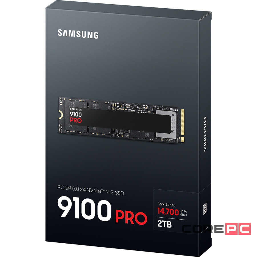 Твердотельный накопитель Samsung 2000 Gb 9100 PRO Black (MZ-VAP2T0BW)
