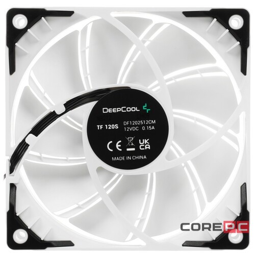 Вентилятор для корпуса Deepcool GAMER STORM TF 120S WHITE DP-GS-H12FDB-TF120S-WH BOX PWM