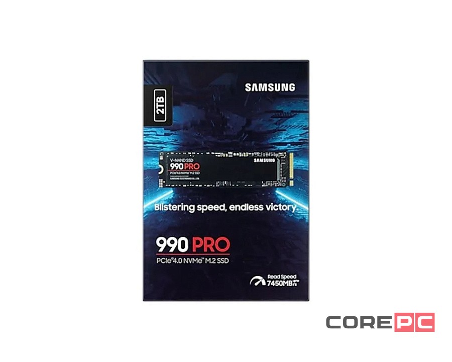 Твердотельный накопитель Samsung 2000 Gb 990 PRO MZ-V9P2T0B/AM