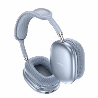 Стереонаушники Bluetooth полноразмерные Hoco W35 Max V5.3/45ч голубой
