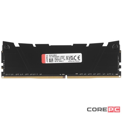 Оперативная память 8 Gb 3200 MHz Kingston FURY Renegade Black-Gray (KF432C16RB2/8)
