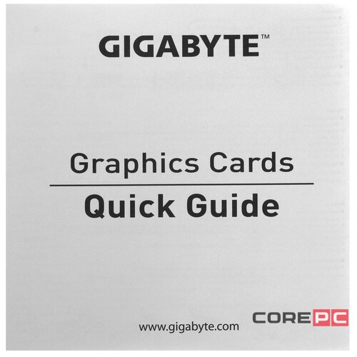 Видеокарта Gigabyte (GV-N1656OC-4GD 4.0) GeForce GTX 1650 4GB