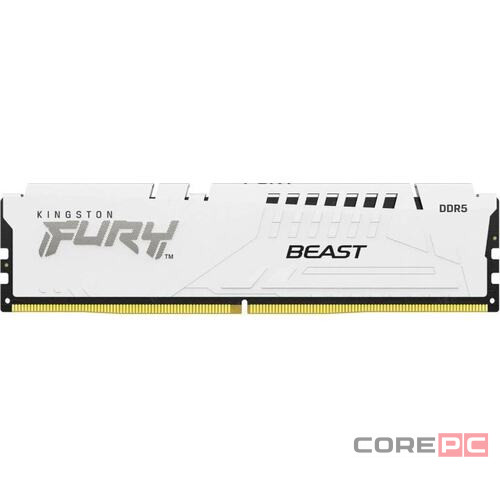 Оперативная память 16 Gb 6400 MHz Kingston FURY Beast White (KF564C32BWE-16)
