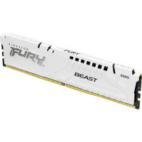 Оперативная память 16 Gb 6400 MHz Kingston FURY Beast White (KF564C32BWE-16)