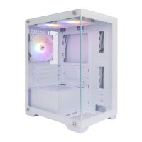 Компьютерный корпус 1STPLAYER MIKU Mi2 LED White (FP_Mi2-WH-3F1-W)