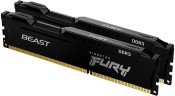 Оперативная память 8 Gb 1866 MHz Kingston FURY Beast PnP Black (KF318C10BBK2/8)