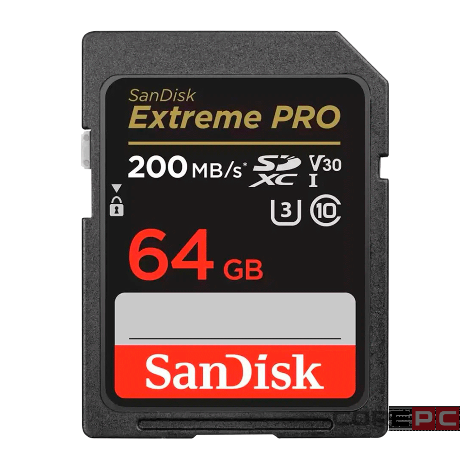 SDXC карта памяти Sandisk Extreme Pro 64GB 170MB/s (SDSDXXY-064G-GN4IN)
