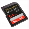 SDXC карта памяти Sandisk Extreme Pro 64GB 170MB/s (SDSDXXY-064G-GN4IN)