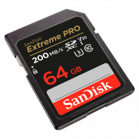 SDXC карта памяти Sandisk Extreme Pro 64GB 170MB/s (SDSDXXY-064G-GN4IN)