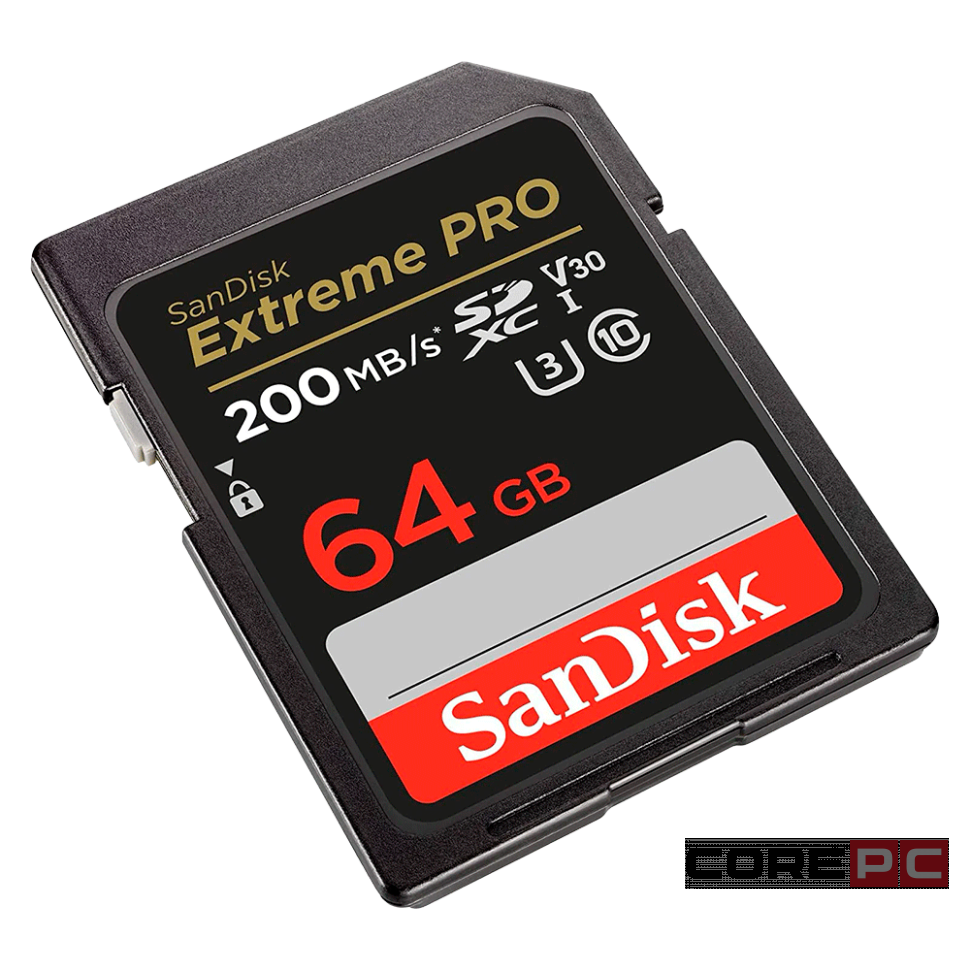 SDXC карта памяти Sandisk Extreme Pro 64GB 170MB/s (SDSDXXY-064G-GN4IN)
