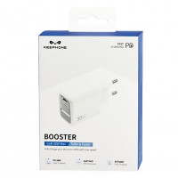 Сетевое зар. устр. Keephone Booster 1C Gan 30W белое